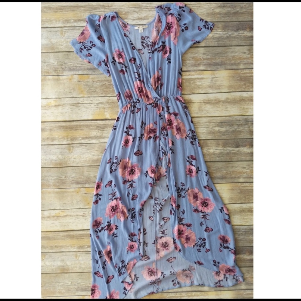 Floral dress romper